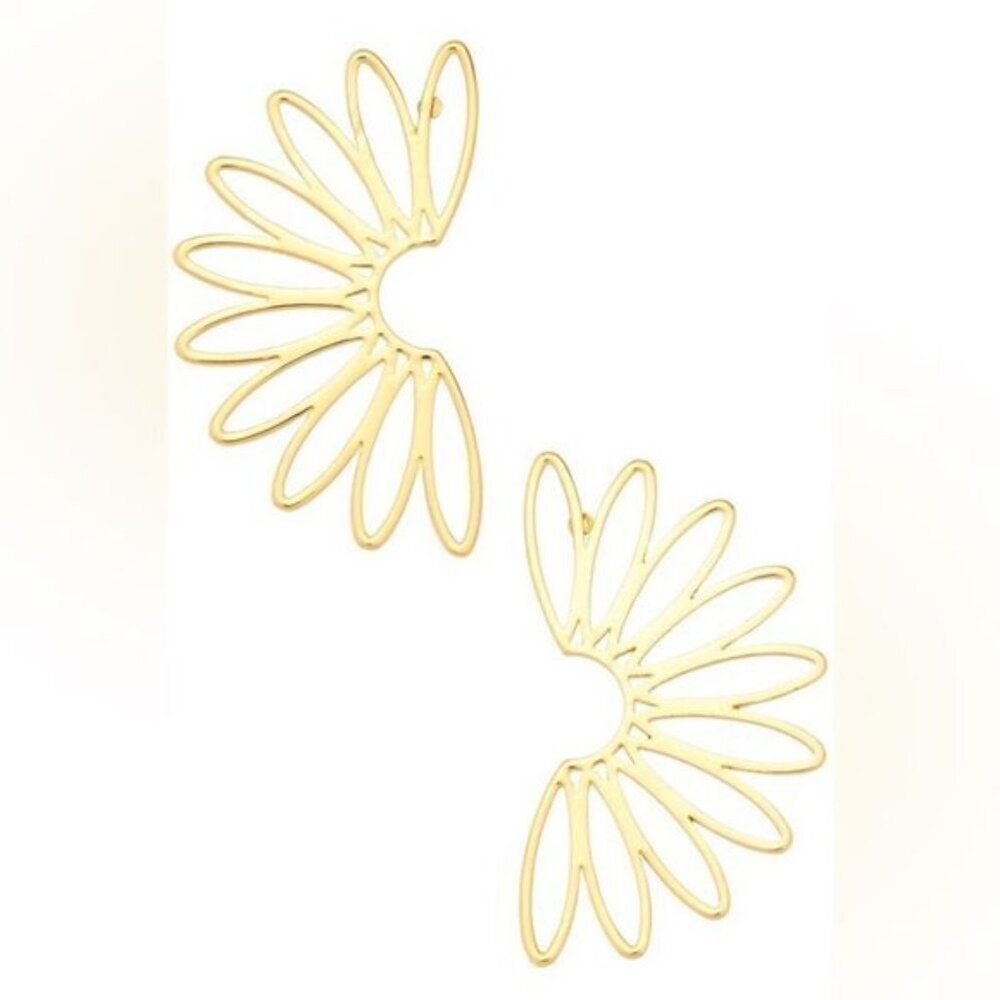 Flower earrings N862